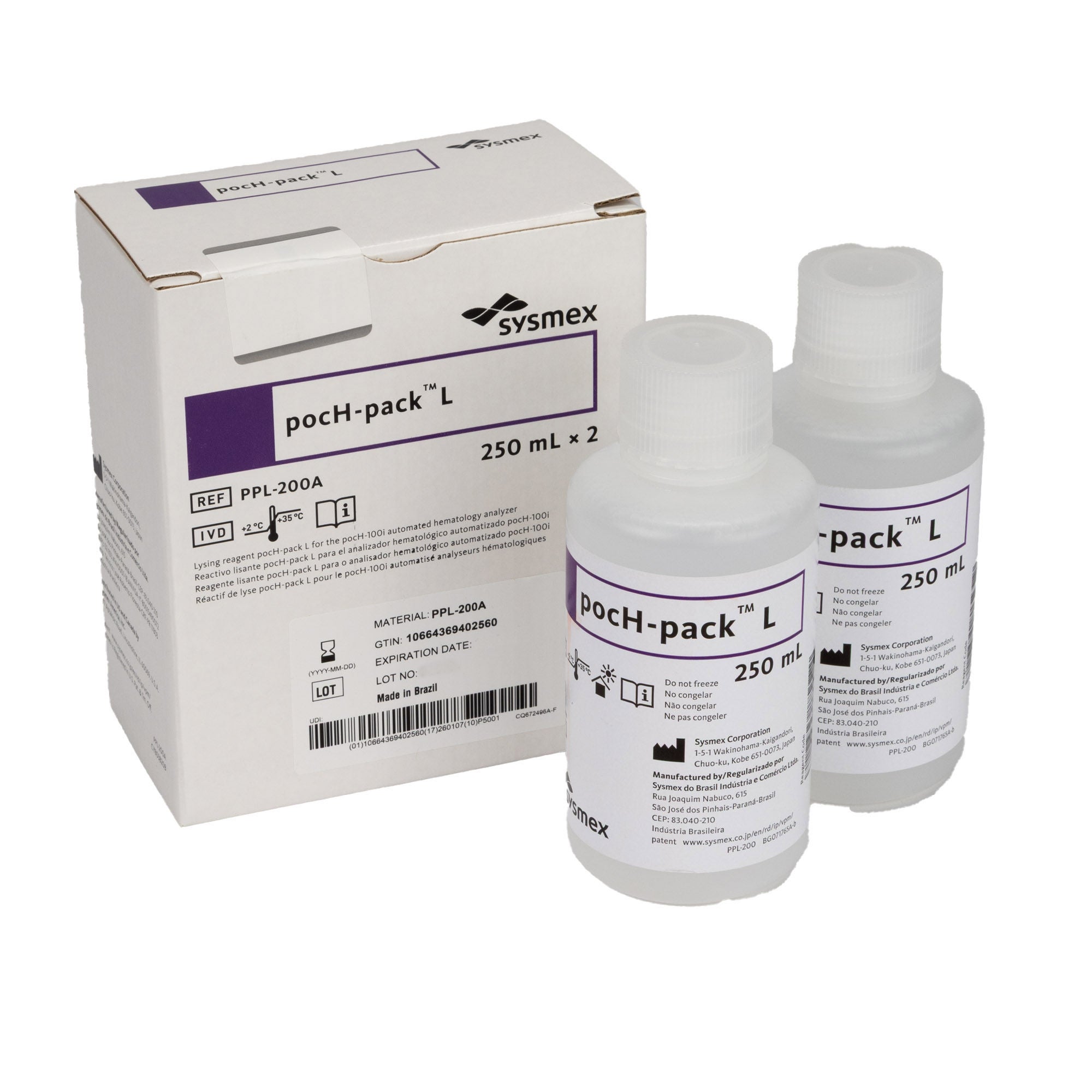 Sysmex America - PPL-200A PocH-100i™ Hematology Reagent for Lysis
