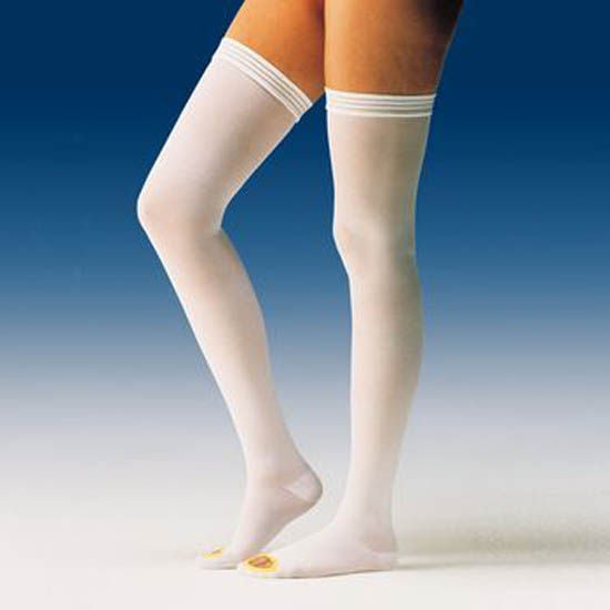 Performance Health - 081144344 Anti-embolism Stocking Jobst® Anti-embolism/GPT™ Thigh High Medium / Regular White Open Toe