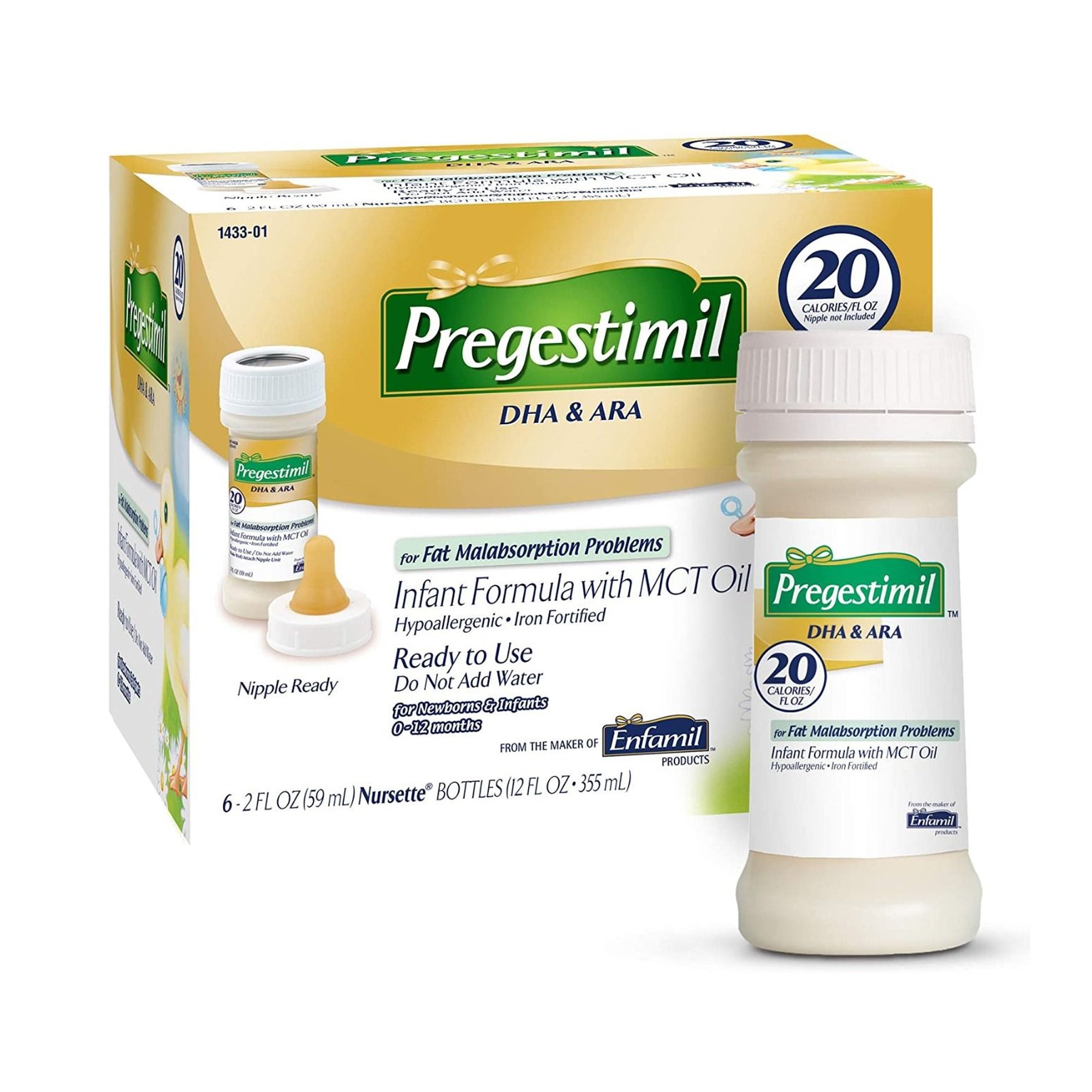 Mead Johnson - 143301 Pregestimil® Lipil® Ready to Use Infant Formula