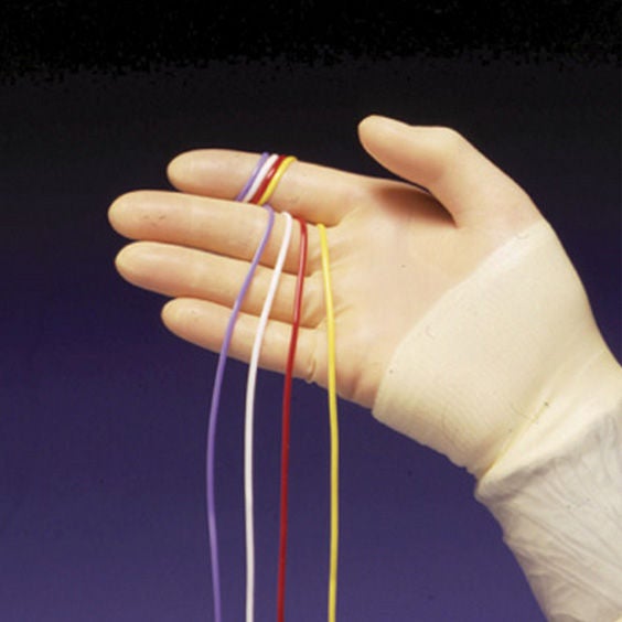 DeRoyal - 30-714 Vessel Loop DeRoyal Mini Yellow Silicone Radiopaque Sterile 0.05 X 16 Inch