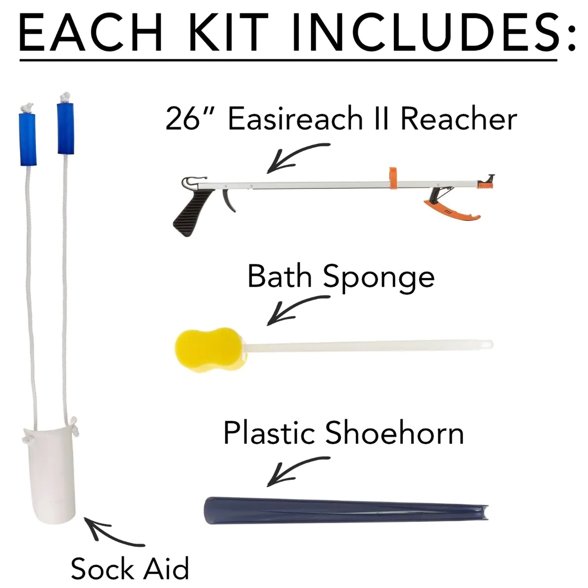 Performance Health 081286368 - SammonsPreston® Hip Kit I ADL Hip / Knee Equipment Kit - 1/Each