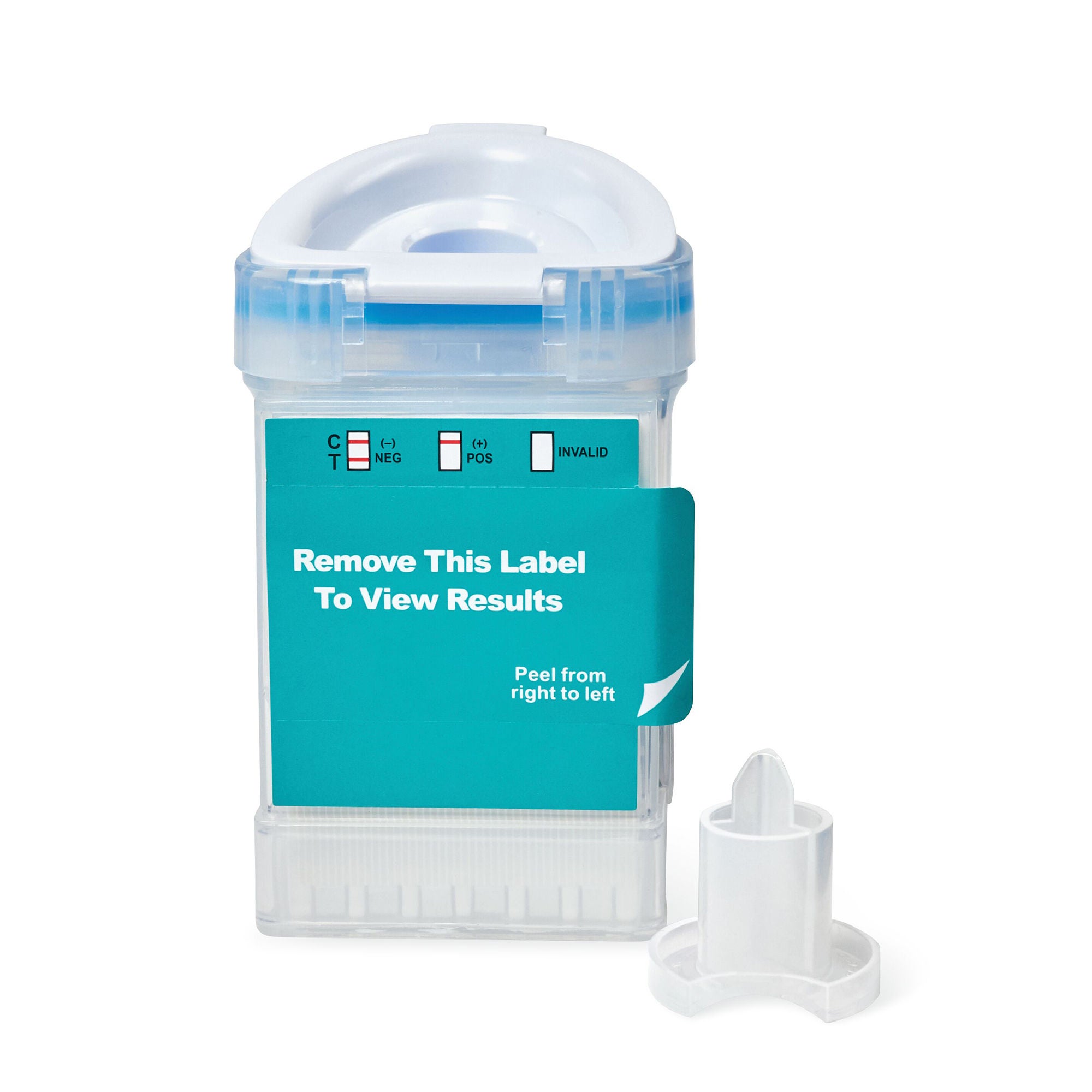 Abbott Rapid Dx North America LLC - DOA-2167-019 Drugs of Abuse Test Kit E-Z Split Key® Cup AMP, BZO, COC, mAMP/MET, OPI, THC 25 Tests CLIA Non-Waived