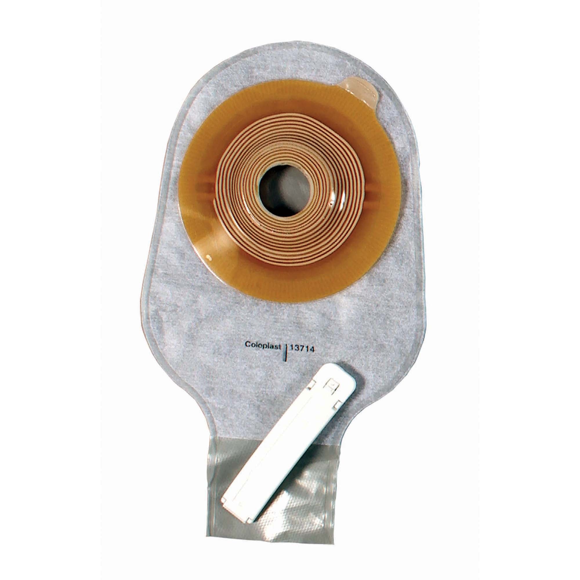 Coloplast - 13706 Assura® Deep Convex 1-Piece Transparent Colostomy Pouch