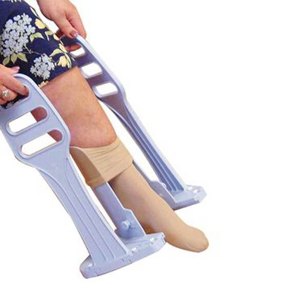 Performance Health - 081109461 Compression Stocking Aid Deluxe Heel Guide 5 Inch Cone Width / 17 Inch Handle Length
