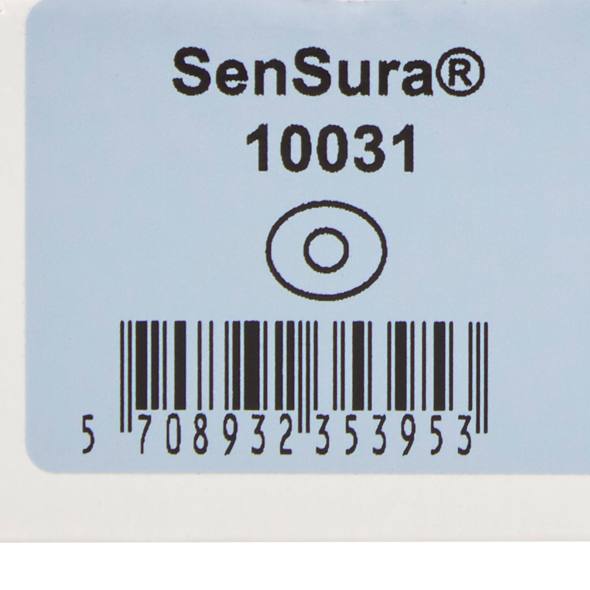 Coloplast 10031 - SenSura® Click Flat Ostomy Barrier, Trim to fit 10 – 55 Stoma Opening, Blue - 5/Box