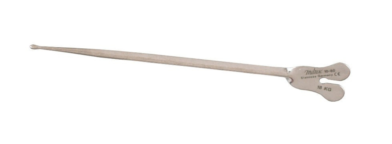 Integra Lifesciences - 10-80 Grooved Director and Tongue Tie Miltex® 5 Inch Length Probe End NonSterile
