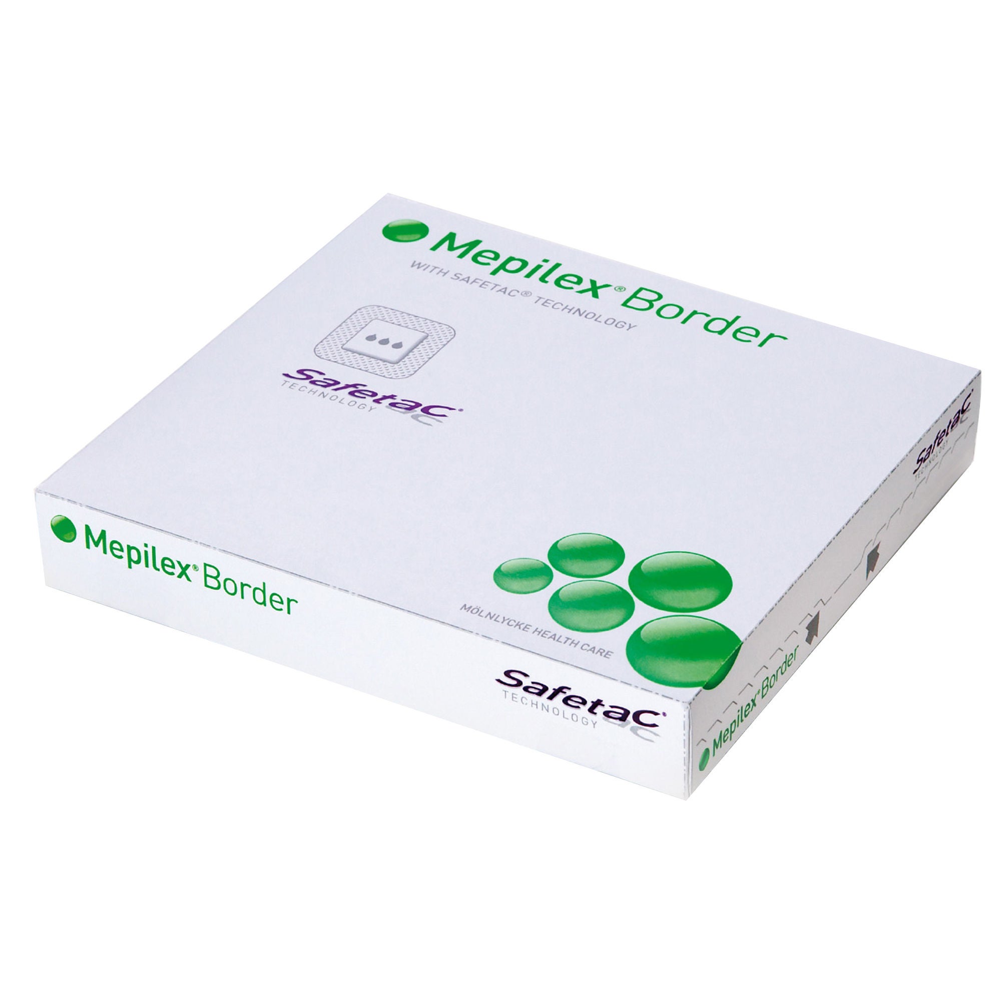 Molnlycke - 295900 Foam Dressing Mepilex® Border 4 X 12 Inch With Border Waterproof Film Backing Silicone Adhesive Rectangle Sterile