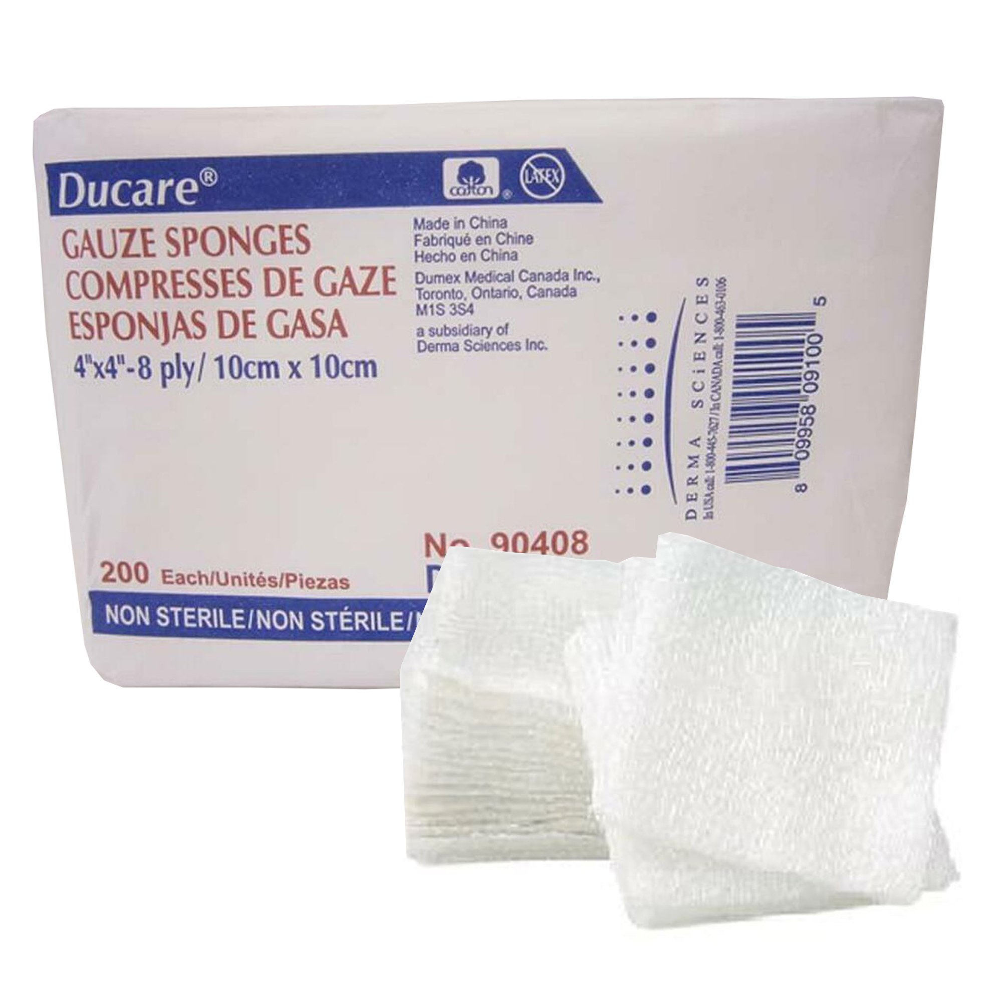 Gentell - 90408 Ducare Gauze Sponge