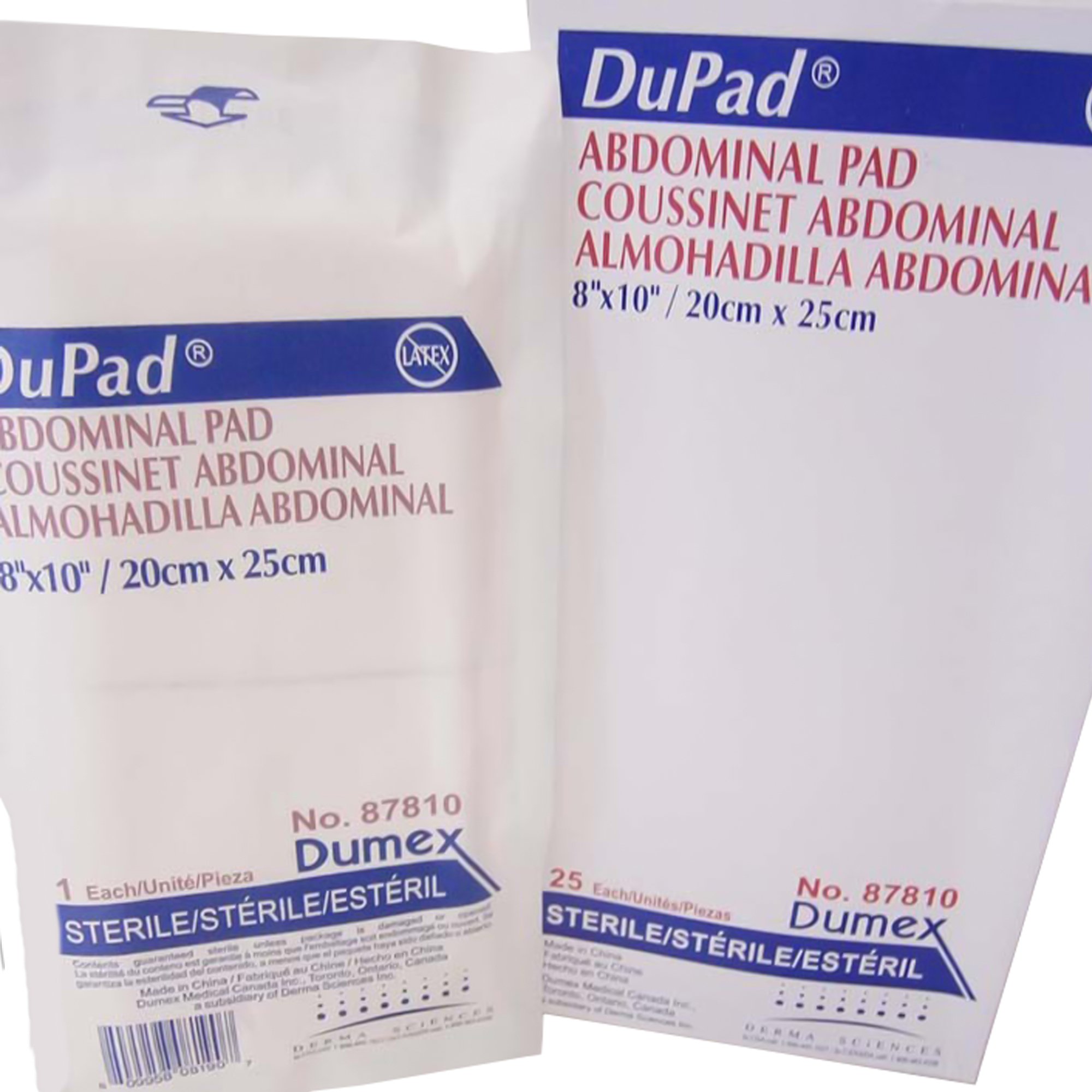 Gentell - 87810 DuPad® Sterile Abdominal Pad