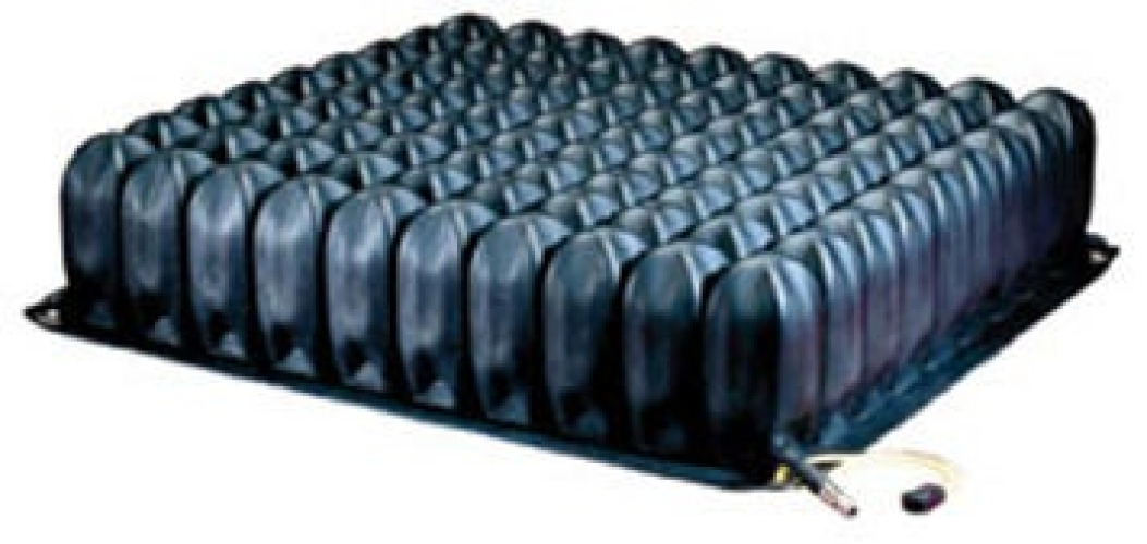 Crown Therapeutics - 1R810C Seat Cushion ROHO® High Profile® Single Compartment 15 W X 18 L X 4-1/4 D Inch Neoprene Air Cells