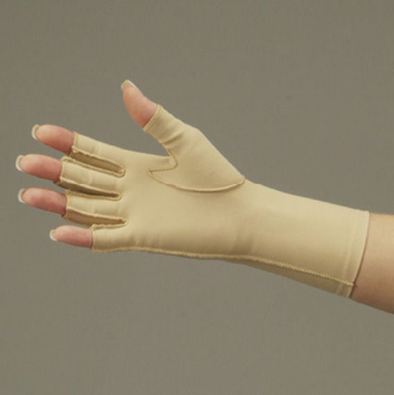 DeRoyal - 902LL Compression Glove Open Finger Large Over-the-Wrist Length Left Hand
