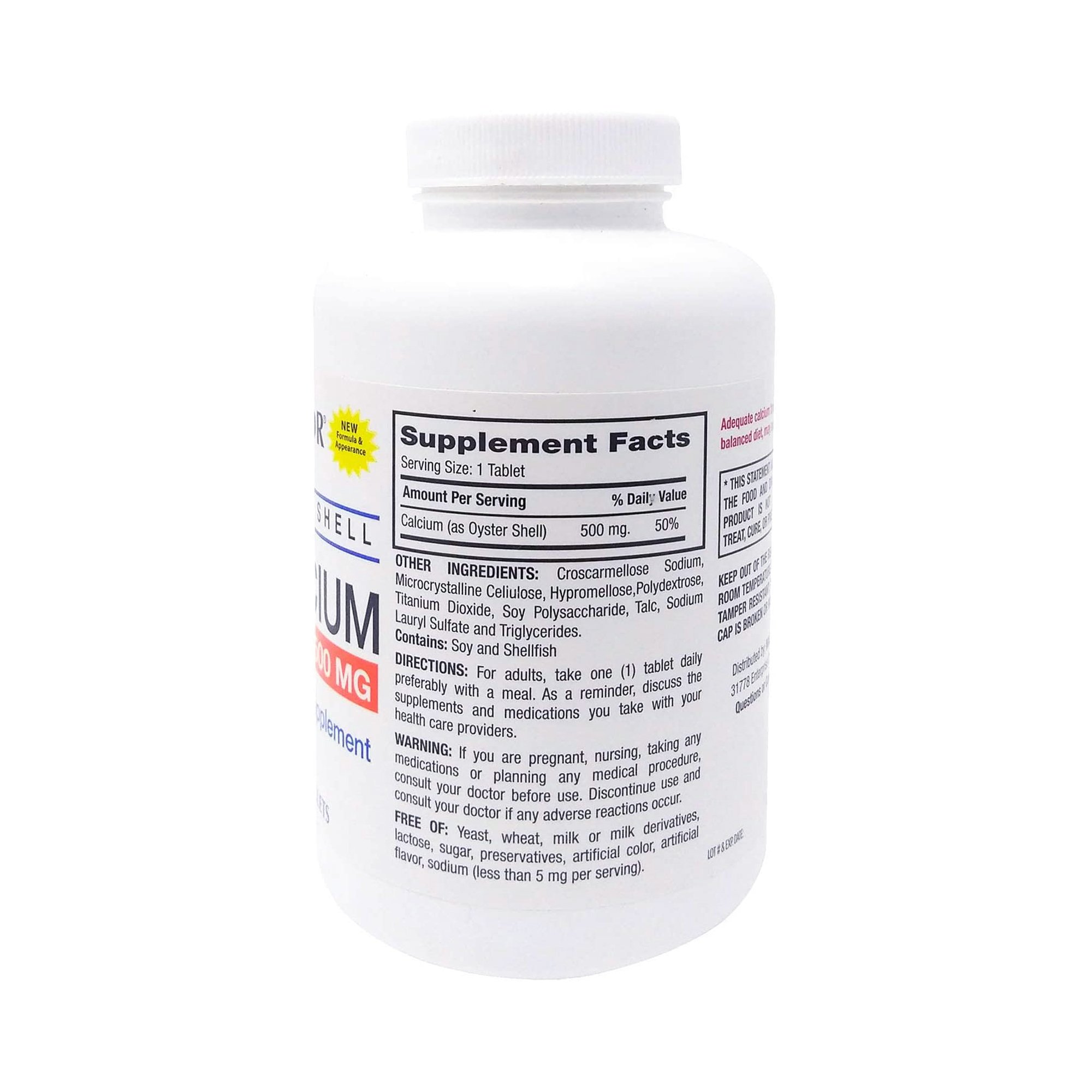 Major Pharmaceuticals - 00904188372 Major® Oyster Shell Calcium Joint Health Supplement