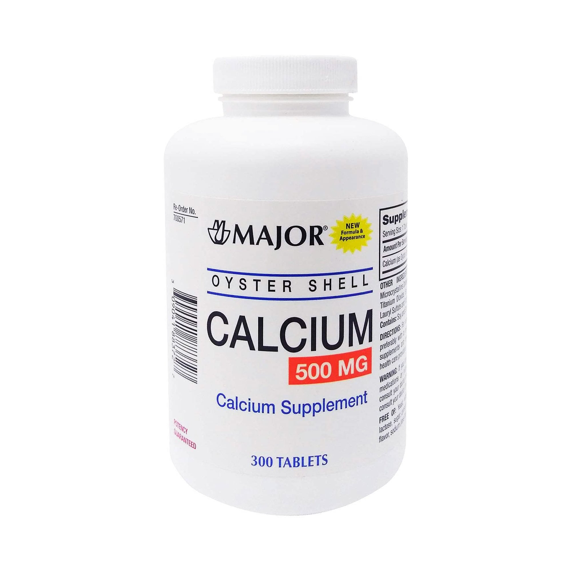 Major Pharmaceuticals - 00904188372 Major® Oyster Shell Calcium Joint Health Supplement