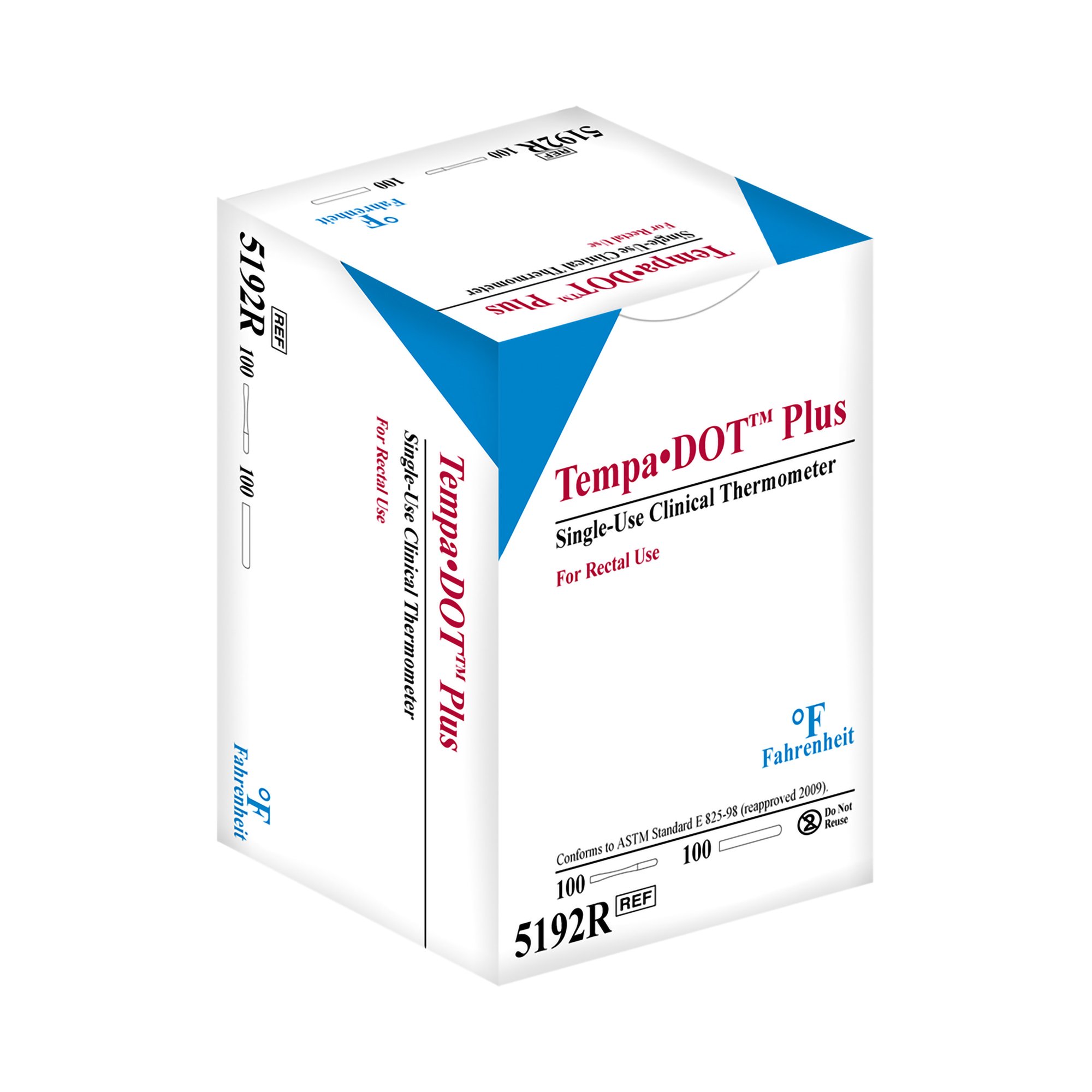 Medical Indicators - 5192R 3M™ Tempa·DOT™ Plus Rectal Thermometer with Sheath
