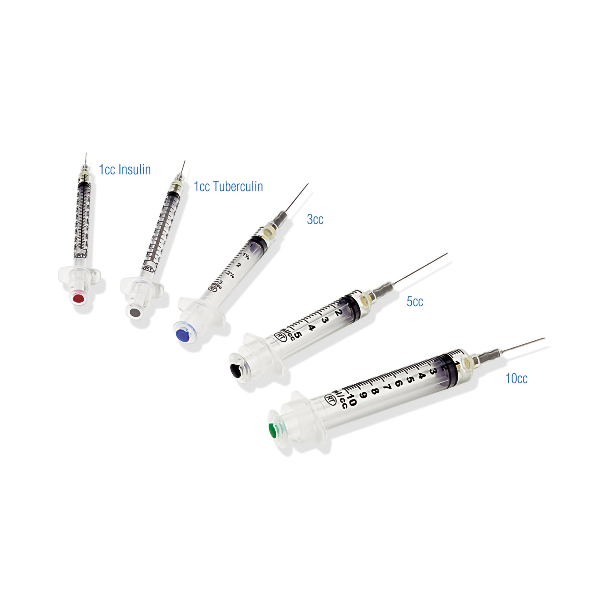 Retractable Technologies 10511 - VanishPoint® Syringe with Hypodermic Needle, 25 Gauge, 1-1/2 Inch Needle Length - 1/Box, 6/Case