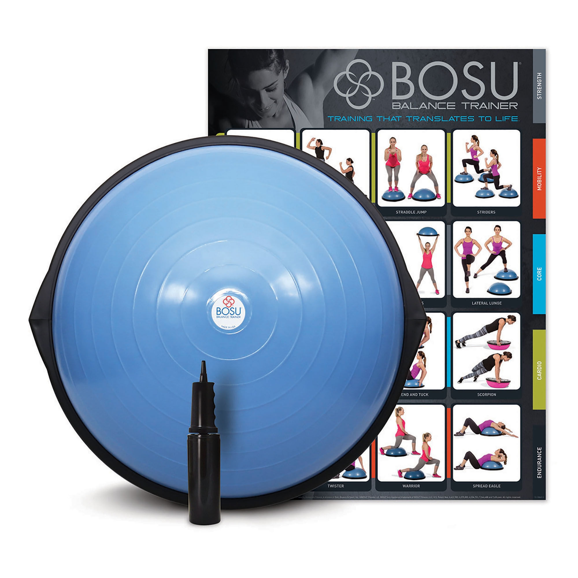 Fabrication Enterprises - 30-1901 Bosu® Home Balance Exerciser