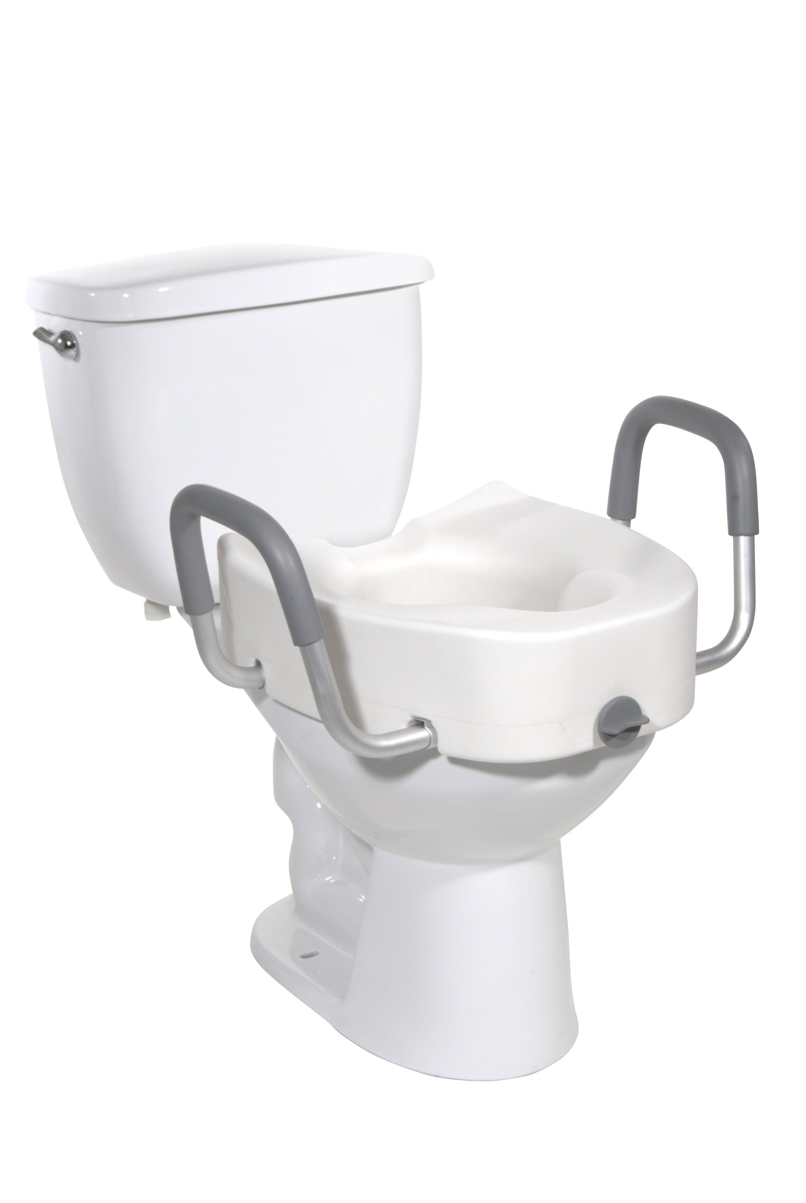 Drive DeVilbiss Healthcare 12013 - drive™ Premium Elongated Toilet Seat with Lock - 1/Each