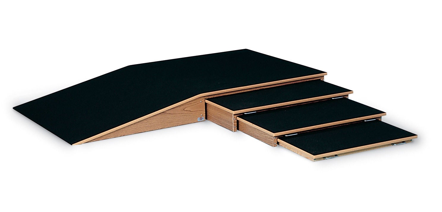 Hausmann Industries - 1200 Ramp and Curb Training Set 88 L X 44 W X 8 H Inch