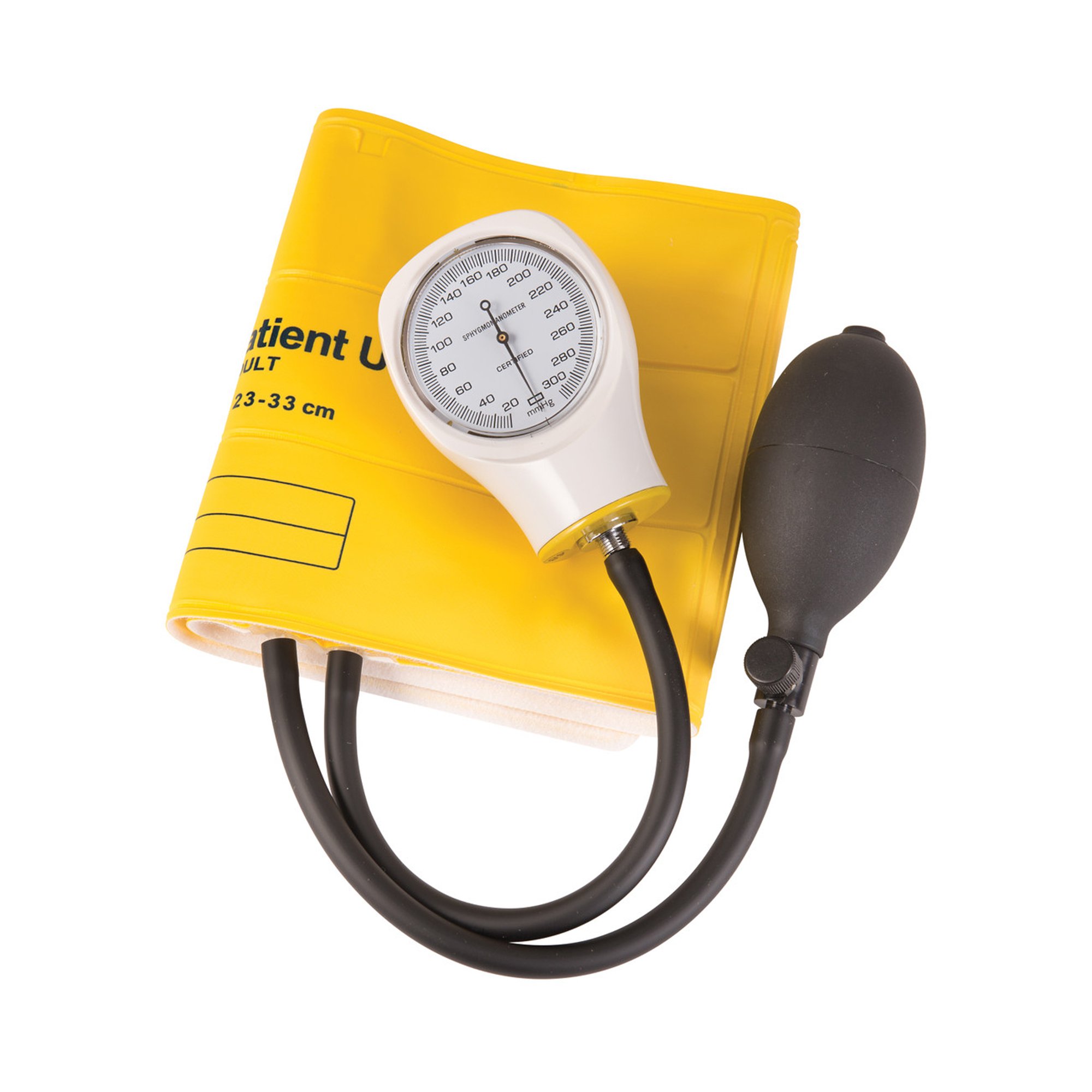 Mabis Healthcare 06-148-131 - MABIS® Blood Pressure Cuff, Yellow - 5/Box