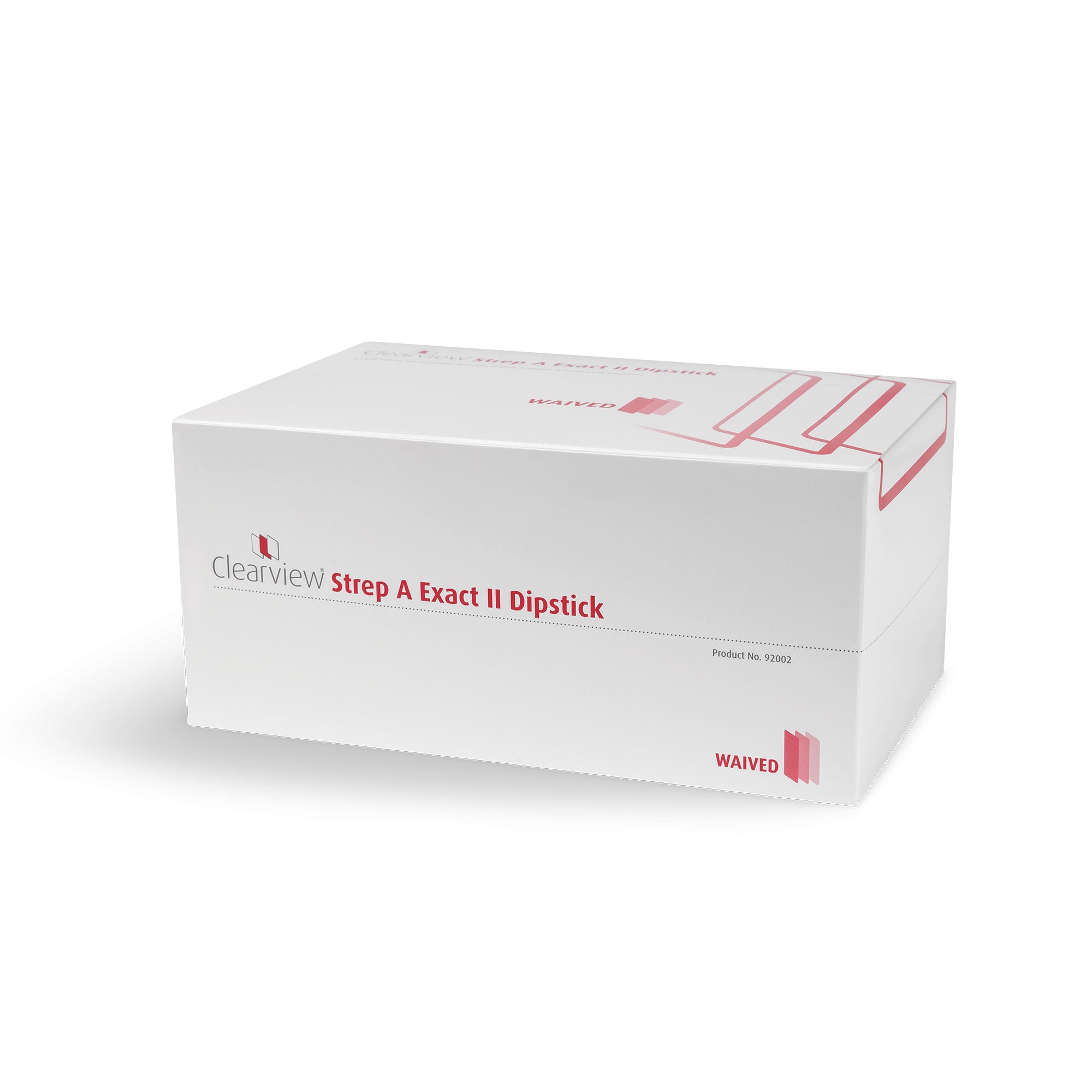 Abbott Rapid Dx North America LLC - 4581225020 Respiratory Test Kit Clearview™ Strep A Exact II 30 Tests CLIA Waived