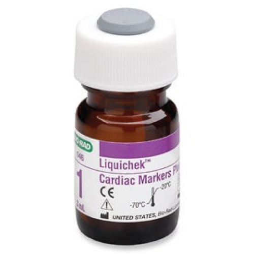 Bio-Rad Laboratories - 146 Control Liquichek™ Cardiac Markers LT Level 1 6 X 3 mL