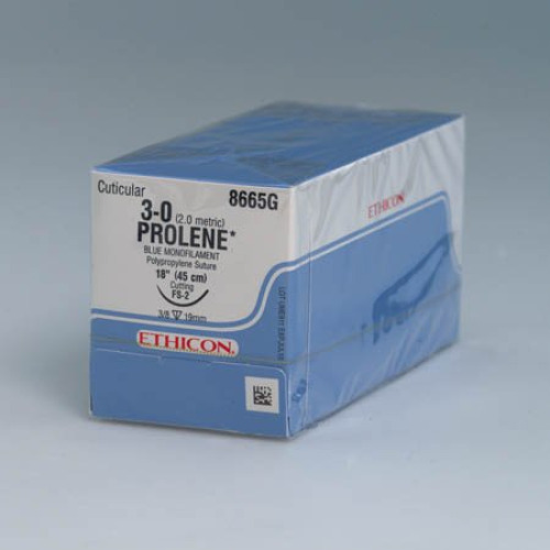 J & J Healthcare Systems 8682H - Prolene™ Suture with Needle - 1/Box