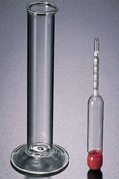 Fisher Anatomical - 22274217 Fisher Scientific™ Urine Hydrometer 1 to 1.040, Graduated in 0.001 Increments For Midget Urinometer