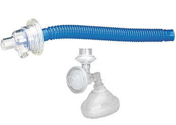 Allied Healthcare - L599-130 Ventilator Circuit AutoVent™ Corrugated Tube 36 Inch Tube Single Limb Adult Without Breathing Bag Single Patient Use