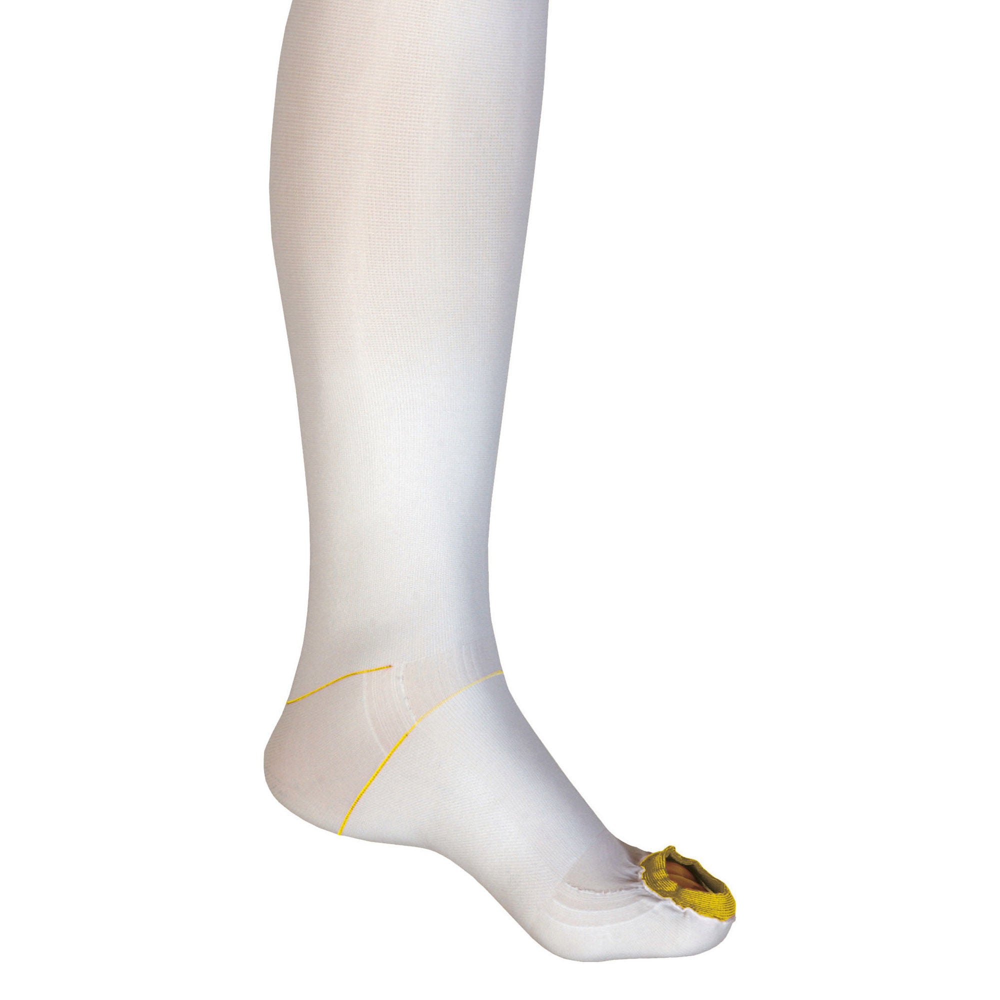 The Pillow Factory Division - 868-01 Anti-embolism Stocking UltraCARE® Thigh High Small / Regular White Inspection Toe