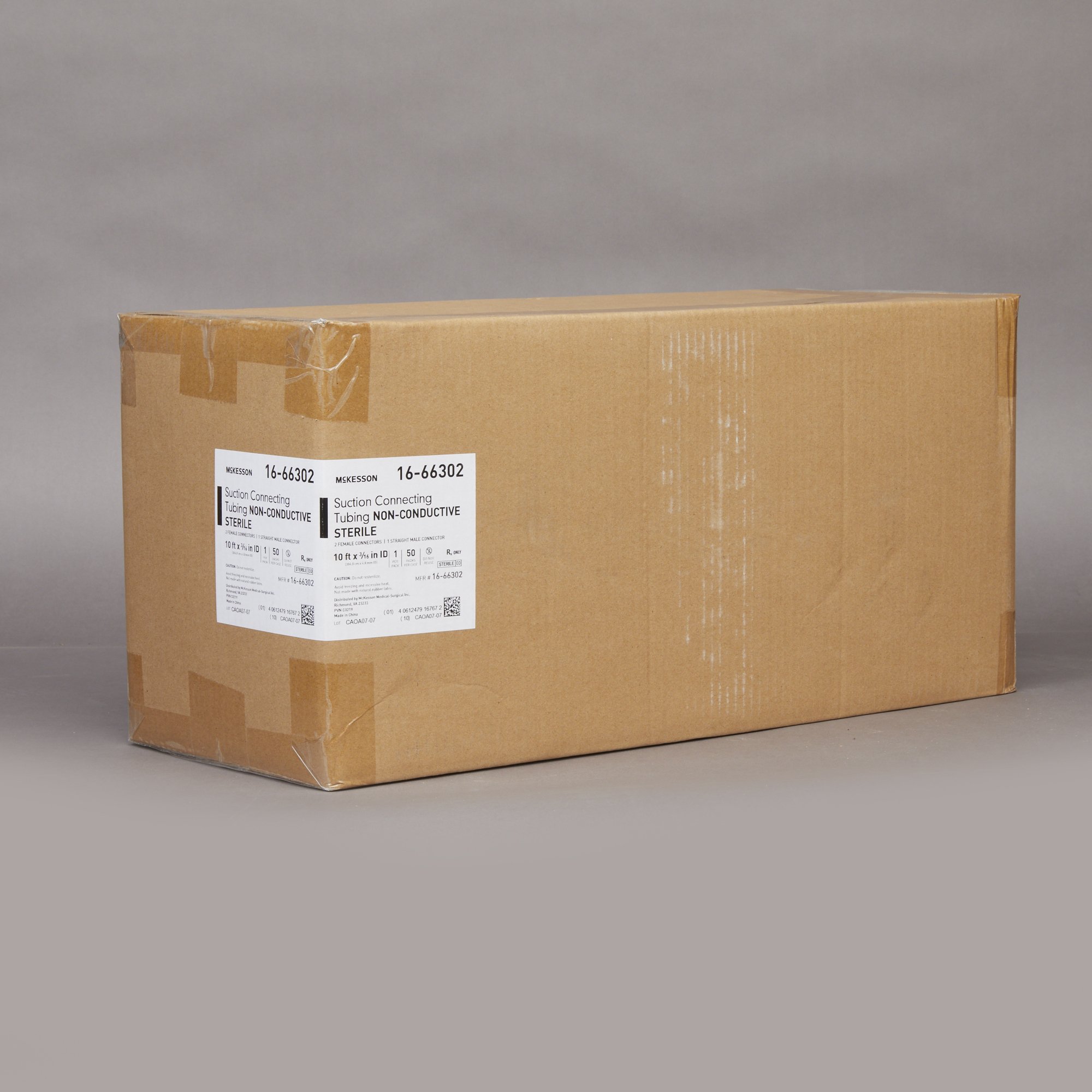 McKesson Brand 16-66302 - McKesson Suction Tubing, 3/16 Inch Inner Diameter, 10 Foot Length - 1/Each, 50/Case