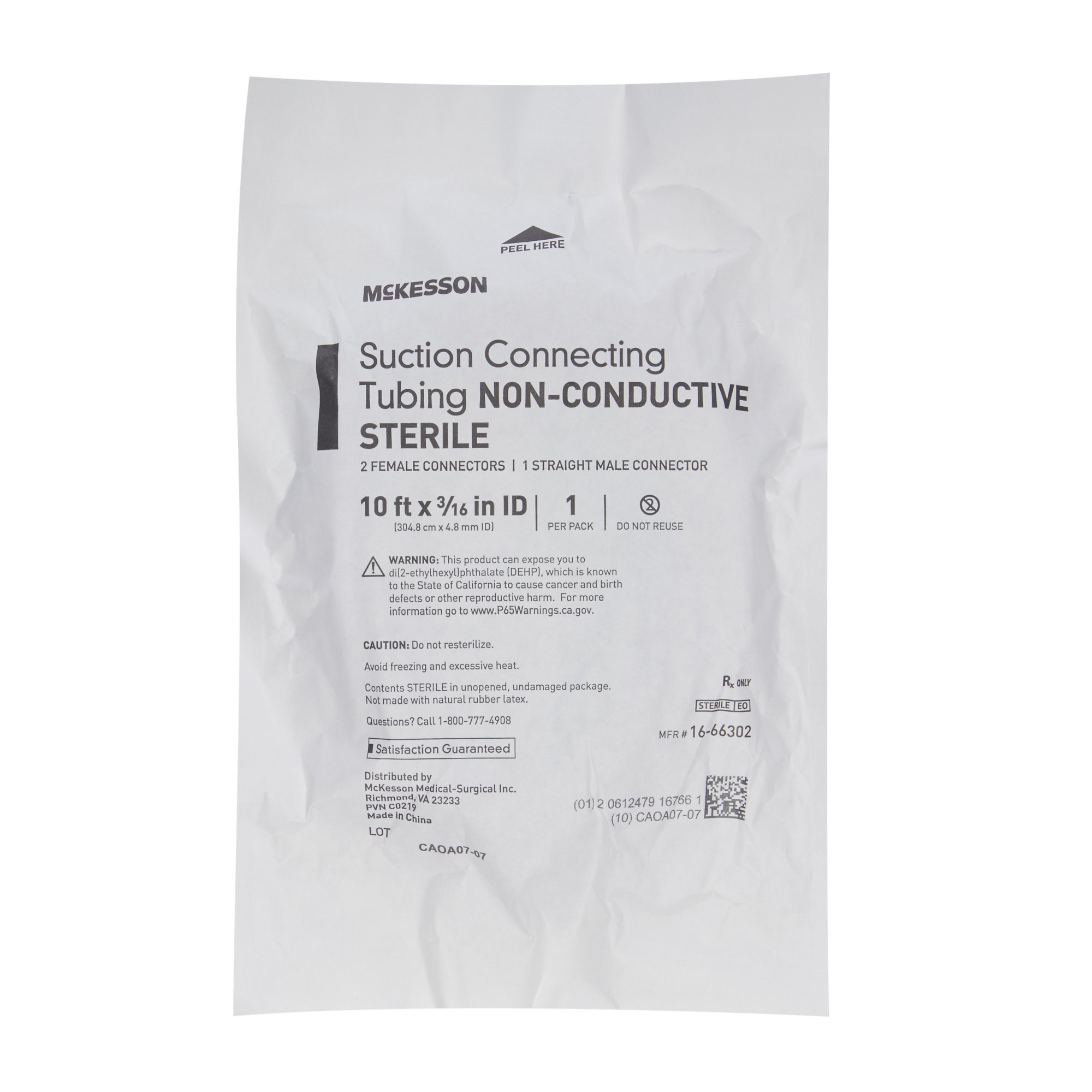 McKesson Brand - 16-66302 McKesson Suction Tubing