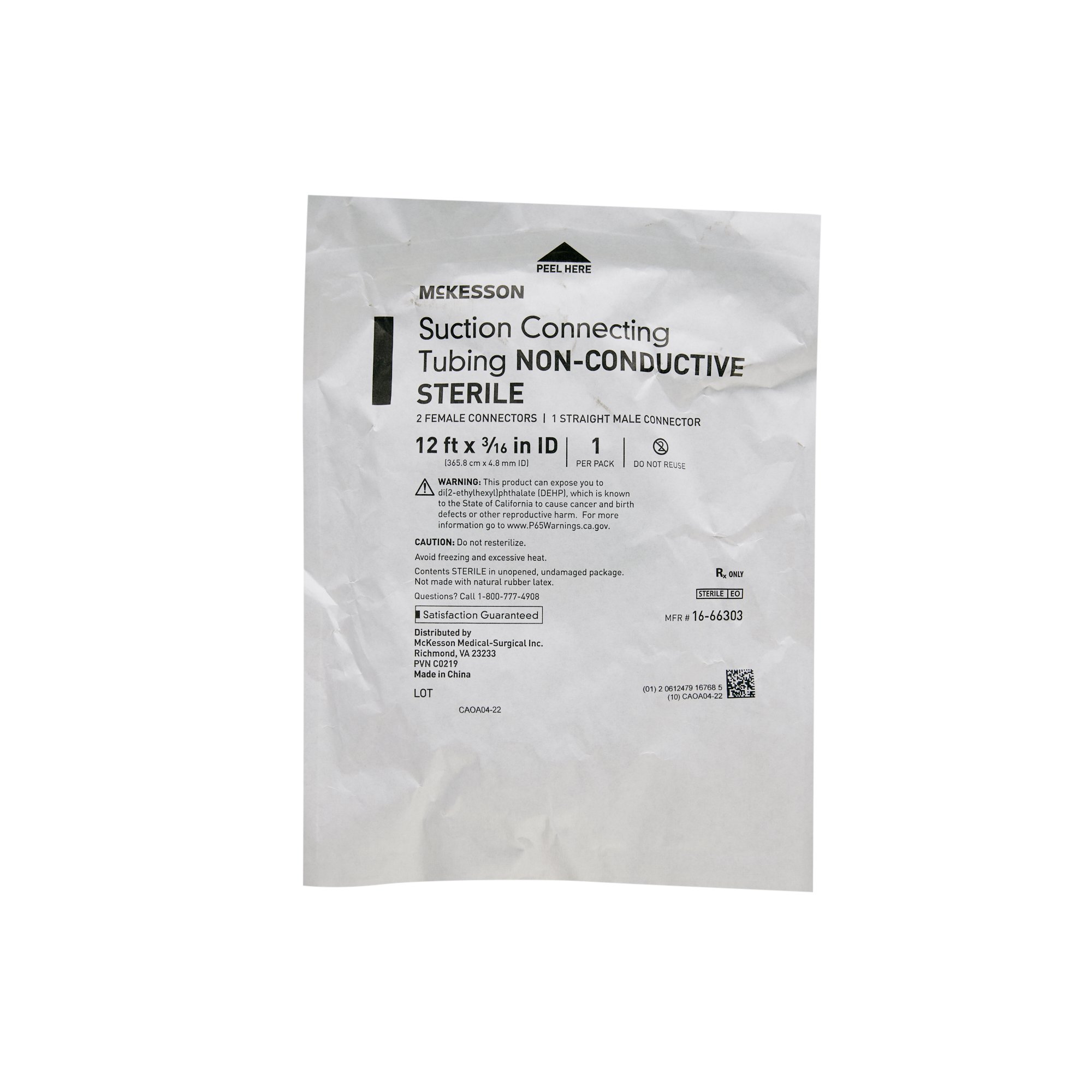 McKesson Brand - 16-66303 McKesson Suction Tubing