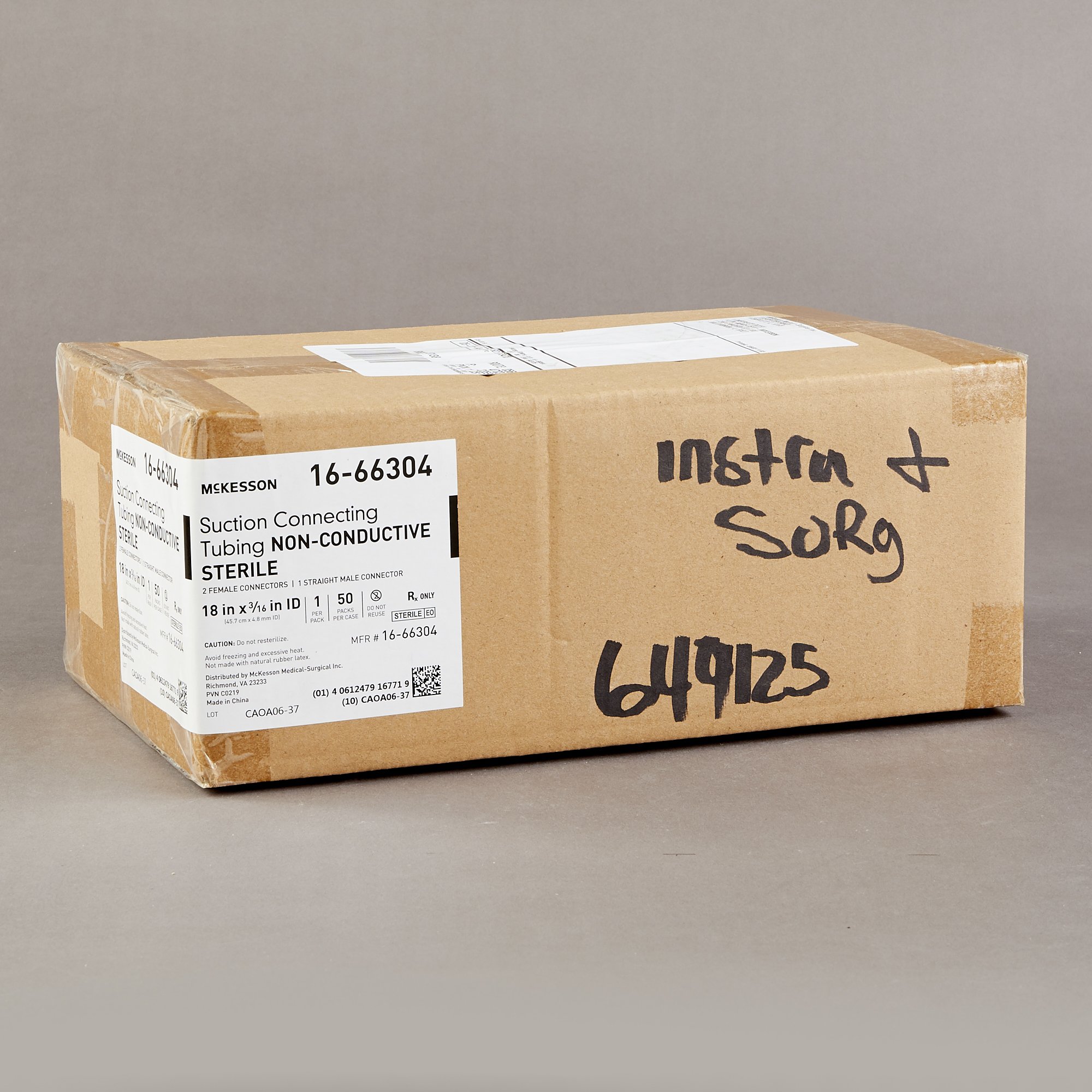 McKesson Brand 16-66303 - McKesson Suction Tubing, 3/16 Inch Inner Diameter, 12 Foot Length - 1/Each, 20/Case