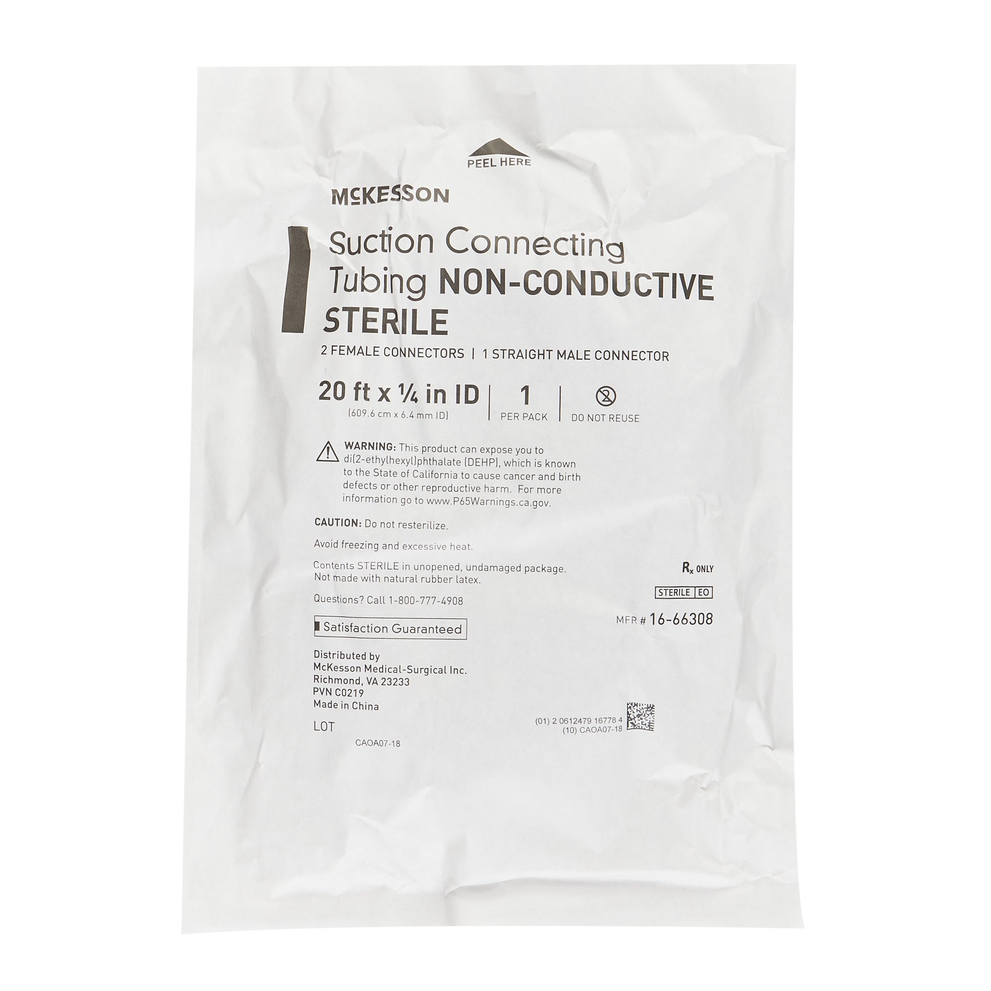 McKesson Brand - 16-66308 McKesson Suction Tubing