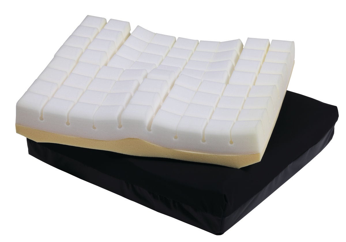 Span America - GMC2018-96-1 Seat Cushion Geo-Matt® Contour 20 W X 18 L X 3 D Inch Foam