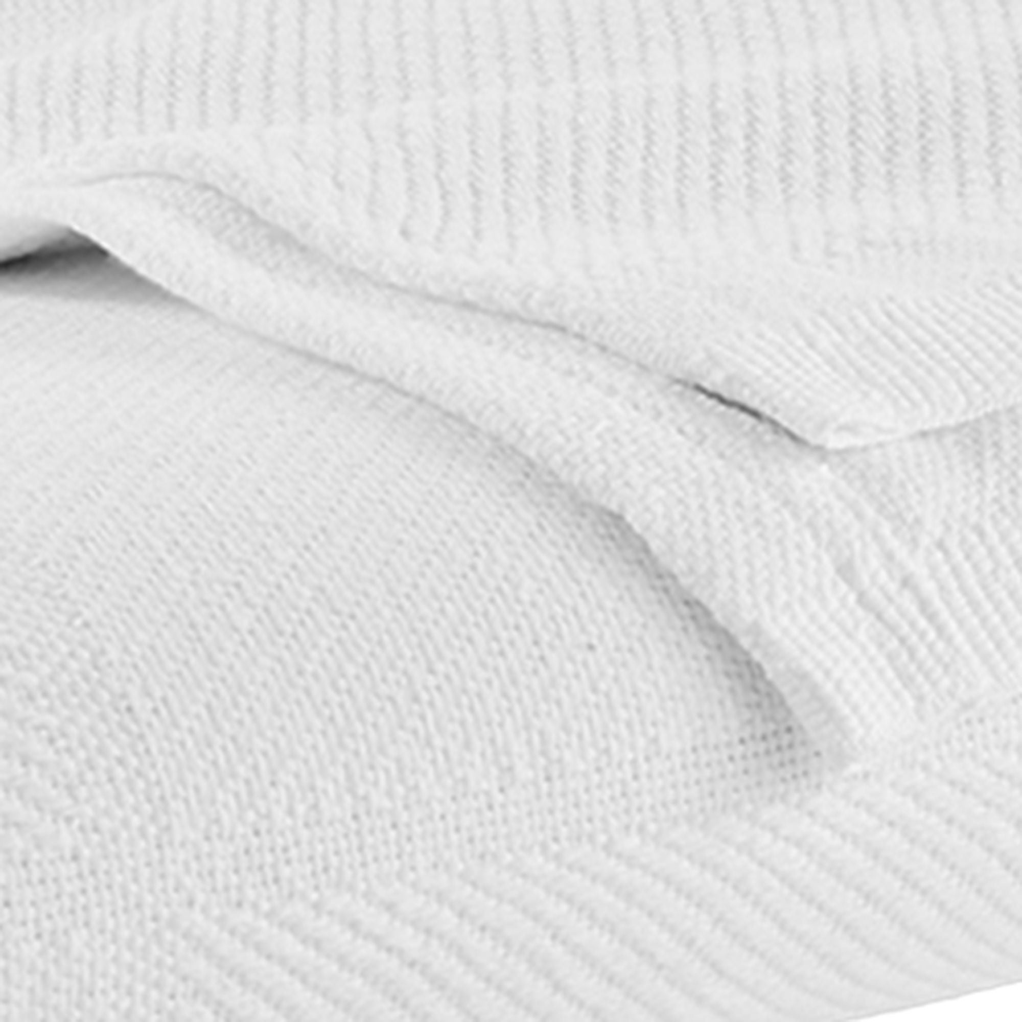 Standard Textile - 78440300 Blanket Snagless 74 X 108 Inch Cotton / Polyester 4 lbs. White