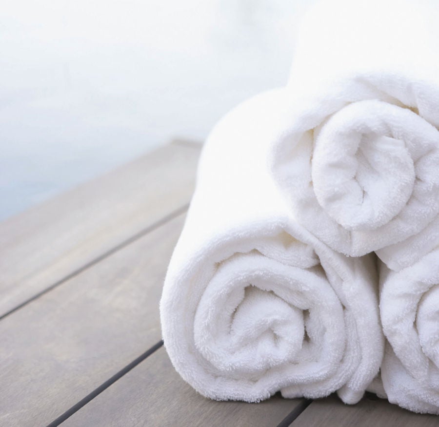 Standard Textile - 40822301 Hand Towel 16 X 27 Inch Cotton 86% / Polyester 14% White Reusable