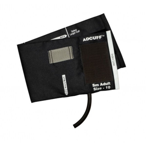 American Diagnostic Corp - 845-10SABK-1F Reusable Blood Pressure Cuff Adcuff™ 19 to 27 cm Arm Nylon Cuff Small Adult Cuff