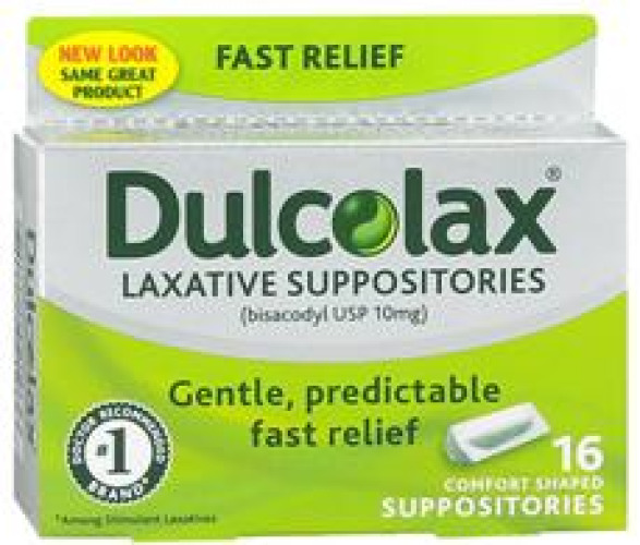Boehringer Ingelheim - 68142102103 Dulcolax® Bisacodyl Laxative Suppositories