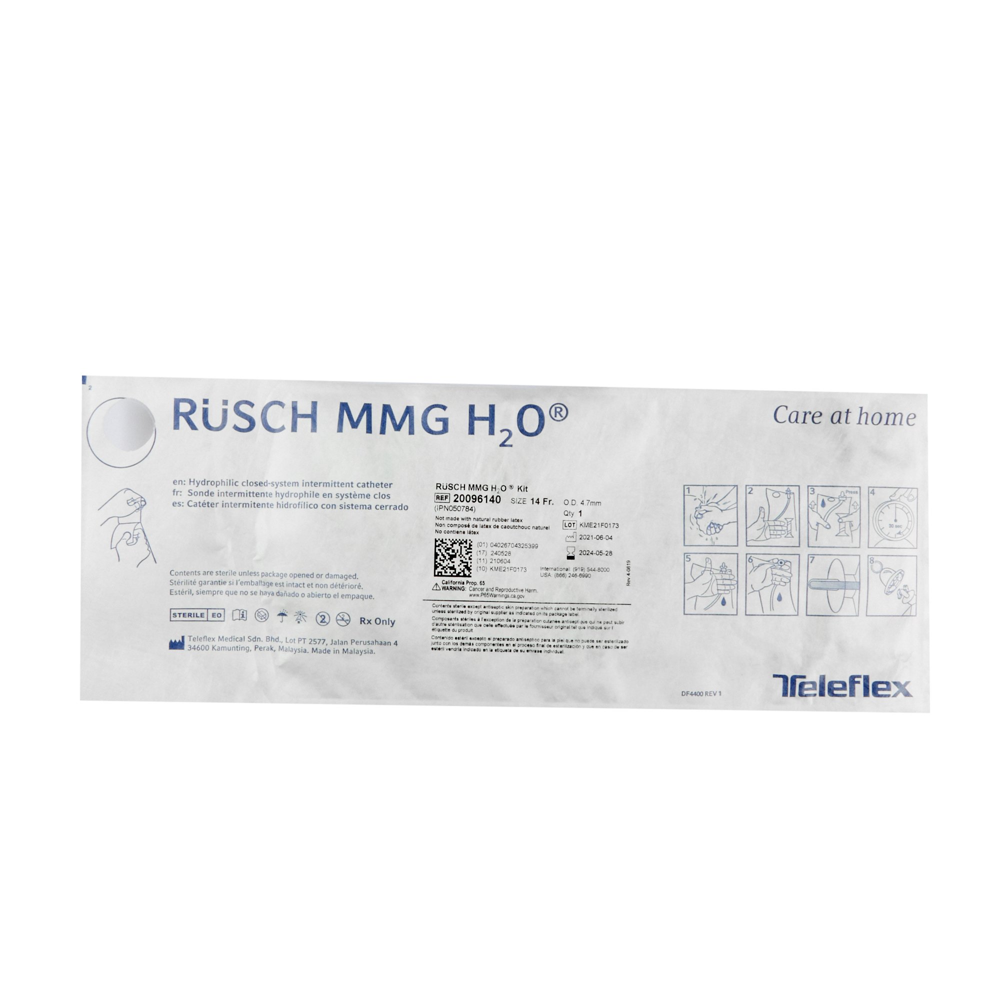 Teleflex LLC - 20096140 MMG™ H20™ Intermittent Catheter Kit