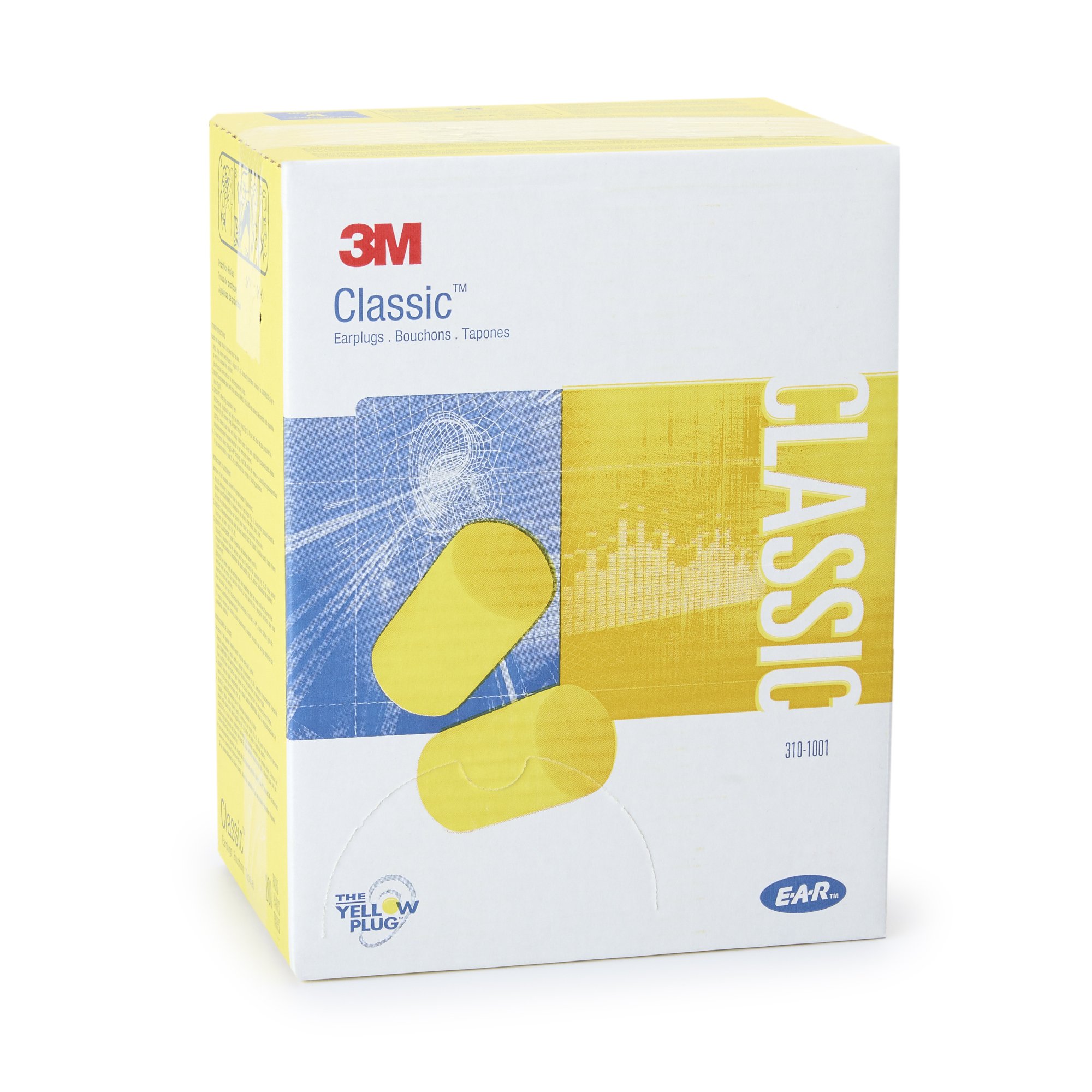 3M Company 310-1001 - 3M™ E-A-R™ Classic™ Cordless Earplugs - 1/Box, 10/Case