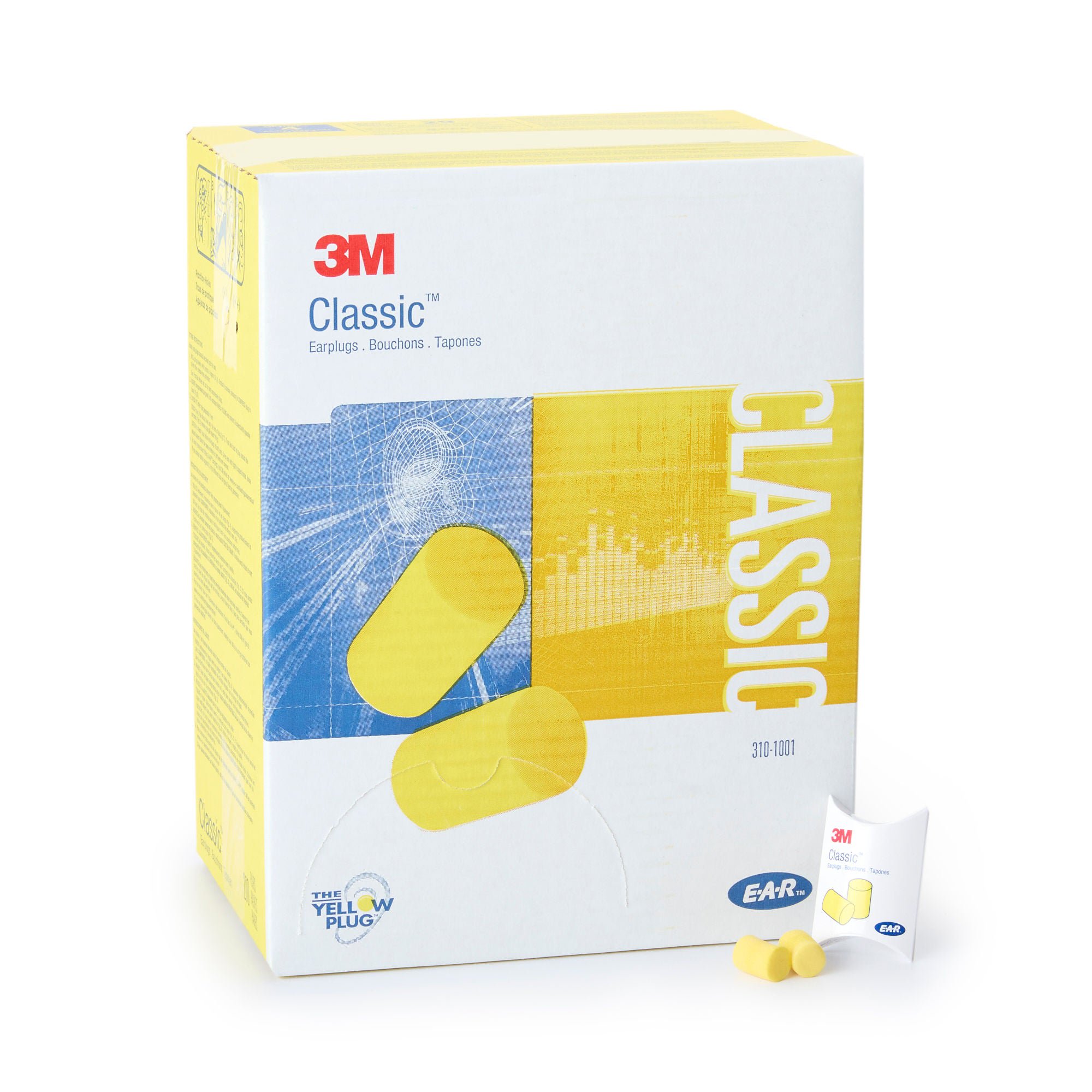 3M Company - 310-1001 3M™ E-A-R™ Classic™ Cordless Earplugs