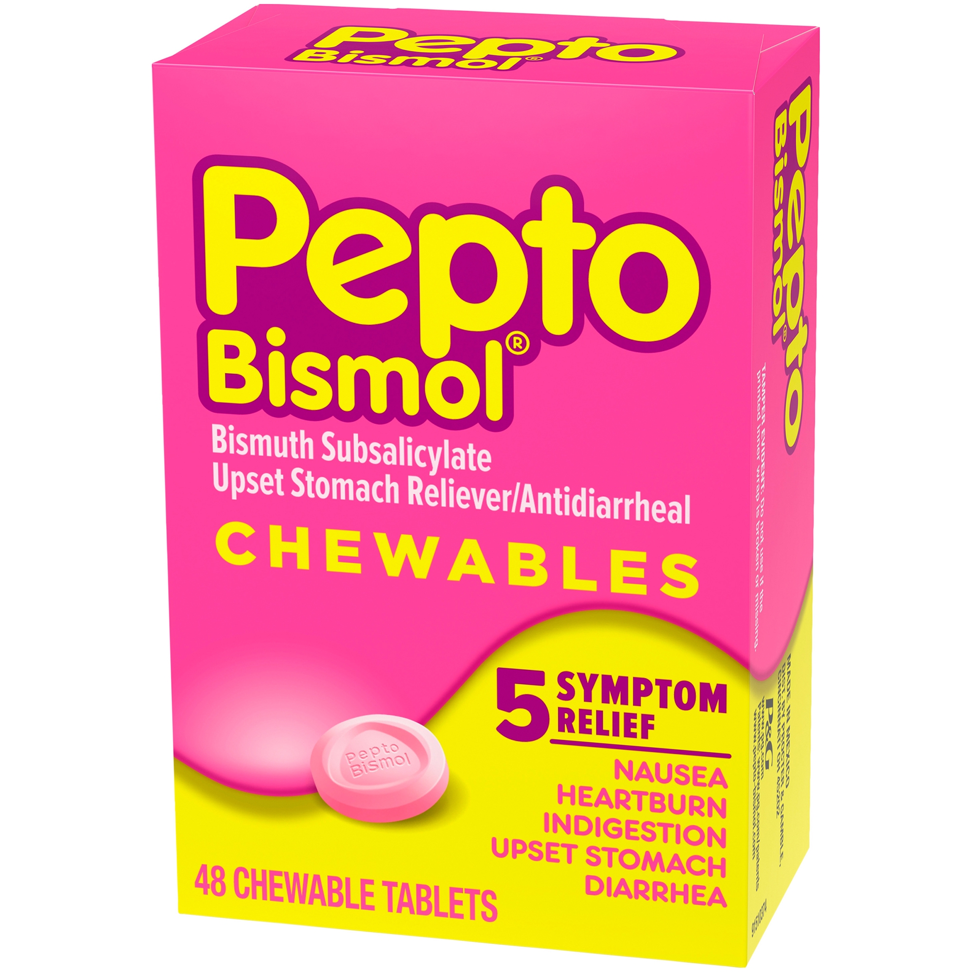 Procter & Gamble 37000047710 - Pepto Bismol® Bismuth Subsalicylate Anti-Diarrheal - 48/Box