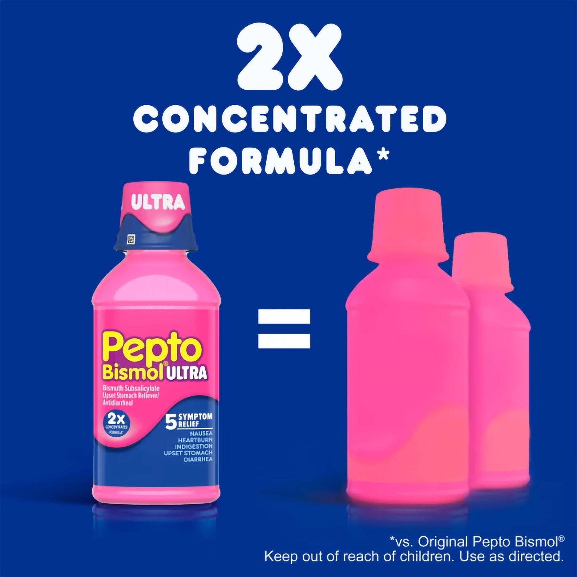 Procter & Gamble - 37000001902 Pepto Bismol® Ultra Bismuth Subsalicylate Anti-Diarrheal