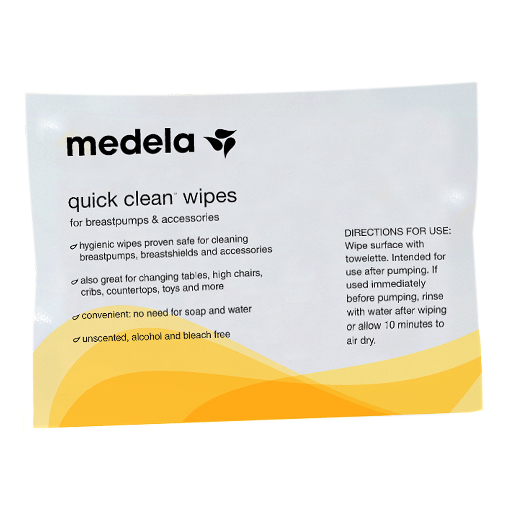 Medela 87059 - Quick Clean™ Breast Pump Wipe - 1/Box, 12/Case