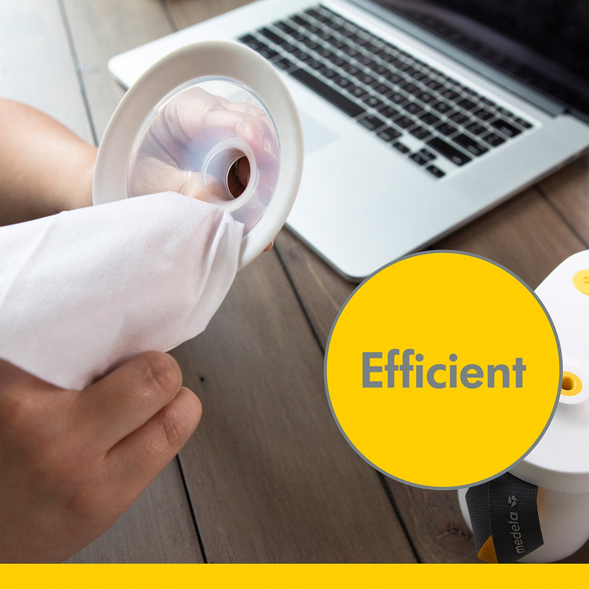 Medela 87059 - Quick Clean™ Breast Pump Wipe - 1/Box, 12/Case