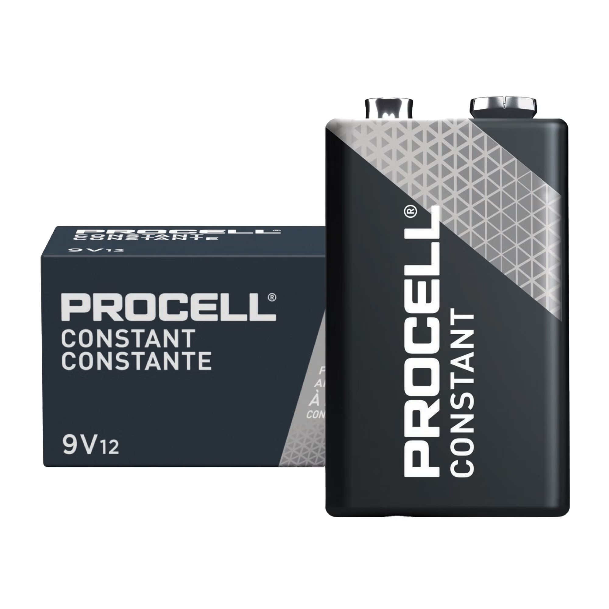 Duracell - PC1604 Alkaline Battery Duracell® Procell® 9V Cell 9 Volt Disposable 12 Pack