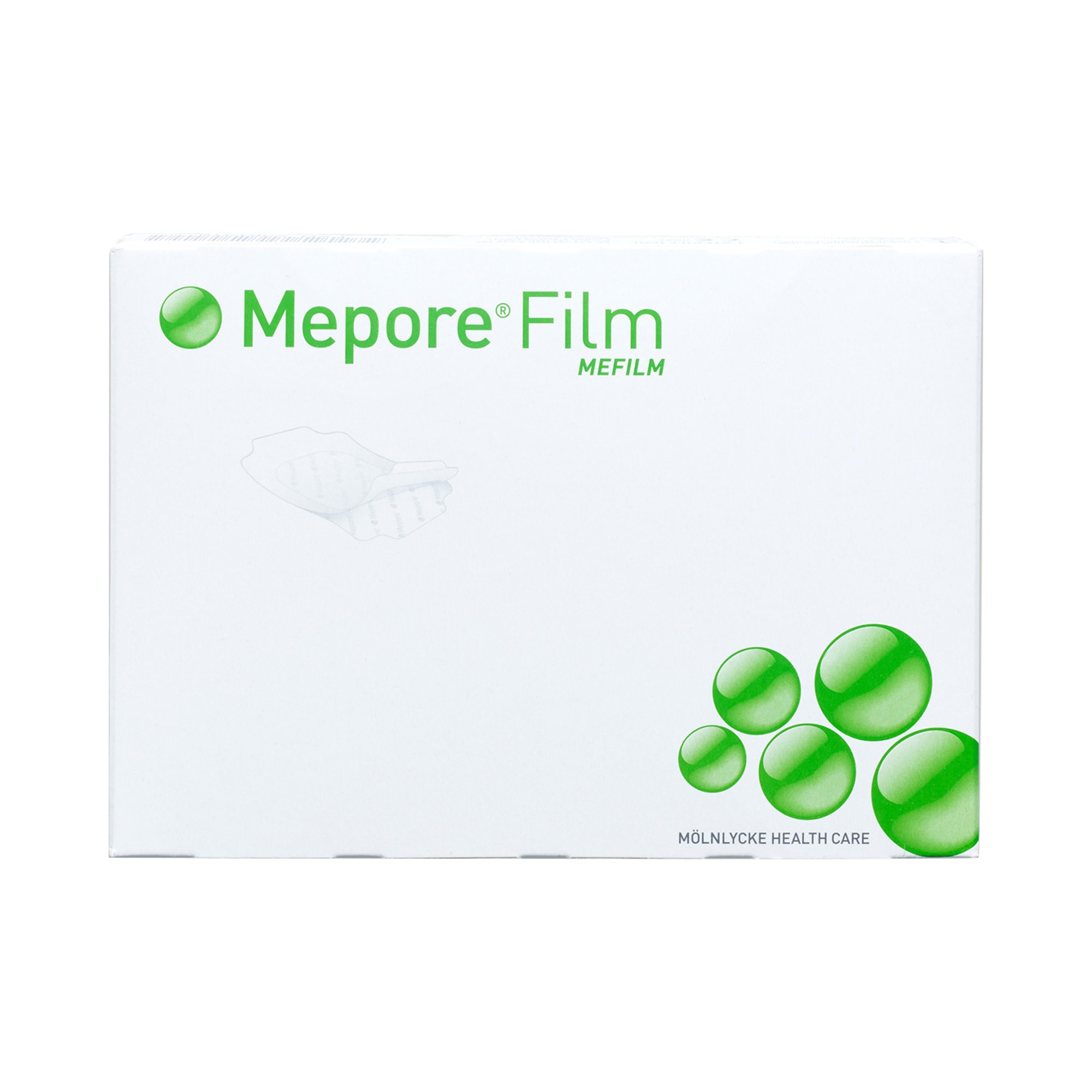 Molnlycke 270600 - Mepore® Film Transparent Film Dressing, 2-2/5 x 2-3/5 Inch - 1/Each, 100/Box, 600/Case