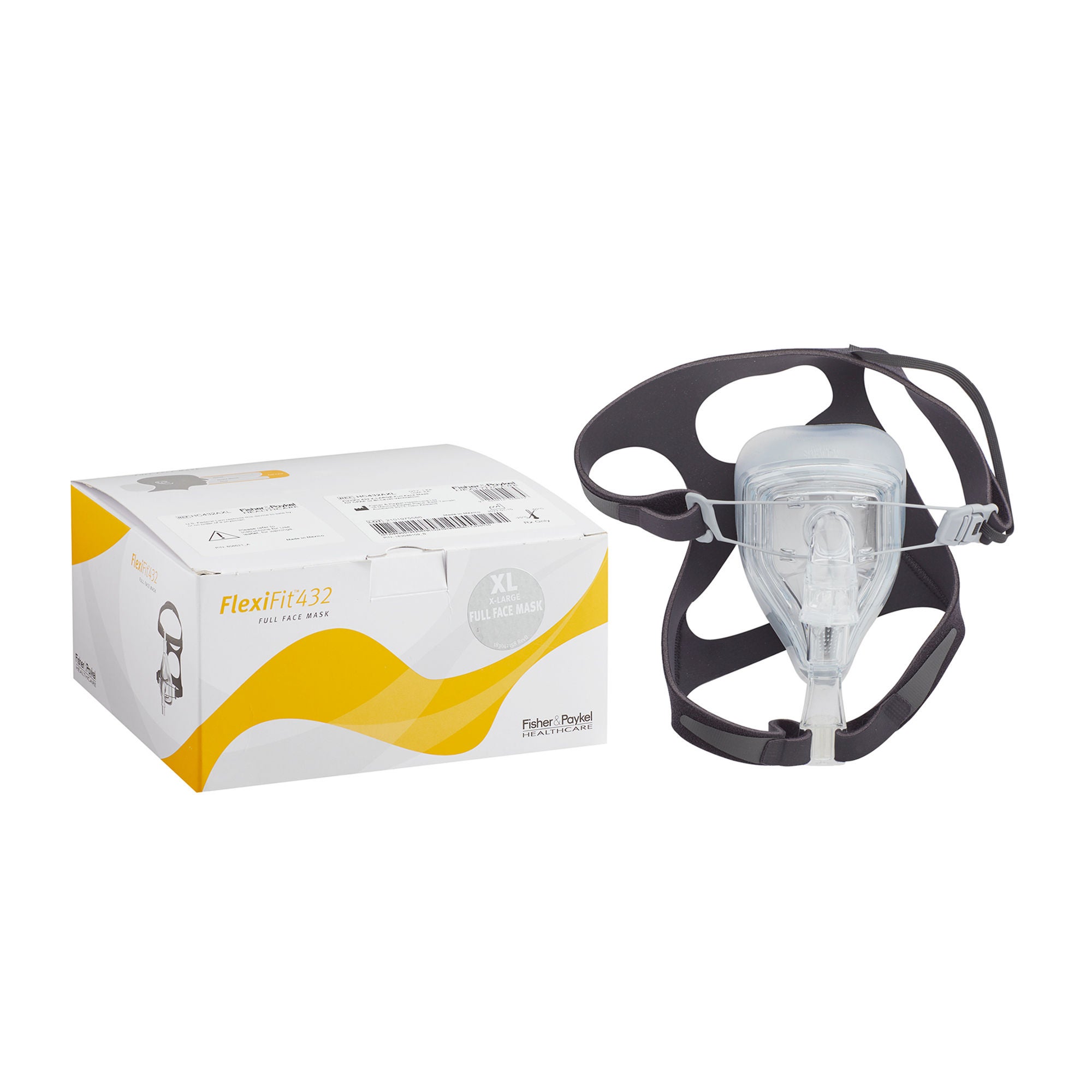 Fisher & Paykel - HC432AXL CPAP Mask Kit CPAP Mask Kit FlexiFit™ 432 Full Face Style X-Large Cushion