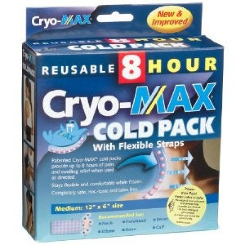 Modular Thermal Technologies - 85941000002 Cold Pack Cryo-Max® Back / Calf / Hip / Knee / Shoulder / Thigh Medium 6 X 12 Inch Reusable
